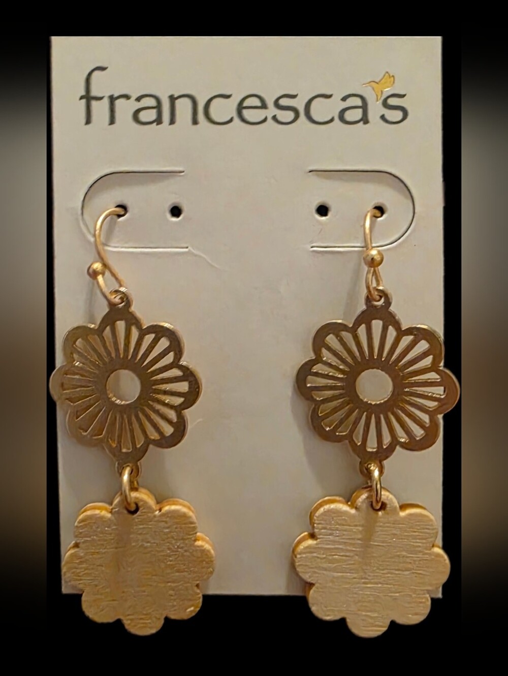Flower Drop Earrings